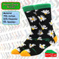 Happy Crew Socks Novelty Breathable Anti-Odour Men's Unisex UK 6-8.5 EU 39-42