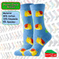 Happy Crew Socks Novelty Breathable Anti-Odour Men's Unisex UK 6-8.5 EU 39-42