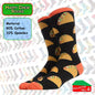 Happy Crew Socks Novelty Breathable Anti-Odour Men's Unisex UK 6-8.5 EU 39-42