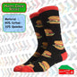 Happy Crew Socks Novelty Breathable Anti-Odour Men's Unisex UK 6-8.5 EU 39-42