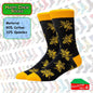 Happy Crew Socks Novelty Breathable Anti-Odour Men's Unisex UK 6-8.5 EU 39-42