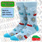 Happy Crew Socks Novelty Breathable Anti-Odour Men's Unisex UK 6-8.5 EU 39-42