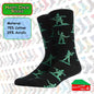 Happy Crew Socks Novelty Breathable Anti-Odour Men's Unisex UK 6-8.5 EU 39-42
