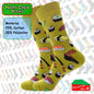 Happy Crew Socks Novelty Breathable Anti-Odour Men's Unisex UK 6-8.5 EU 39-42