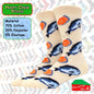 Happy Crew Socks Novelty Breathable Anti-Odour Men's Unisex UK 6-8.5 EU 39-42