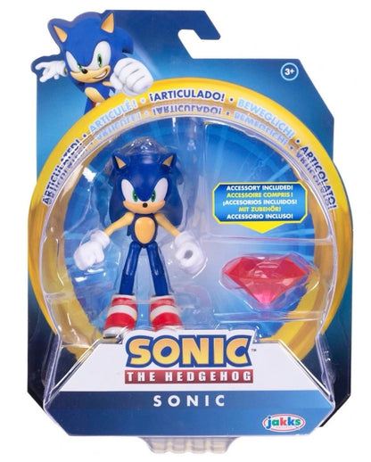 Sonic 4" Posable Figures with Accessories JAKKS Sonic the Hedgehog