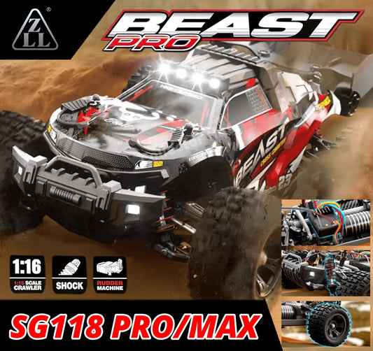 ZLL SG118 Beast Max Pro Extreme Off Road RC Car High Speed Buggy Brushless