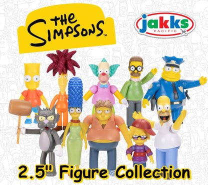 The Simpsons 2.5" Inch Figurine Collection Jakks Pacific 2024