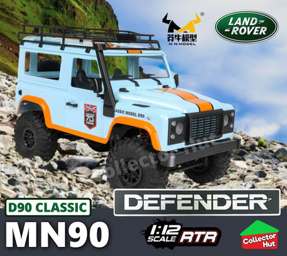 MN90 MN98 MN99S RC Truck 1:12 Scale Land Rover DEFENDER 90 Rock Crawler