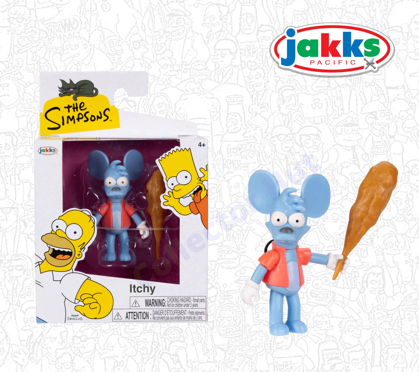 The Simpsons 2.5" Inch Figurine Collection Jakks Pacific 2024