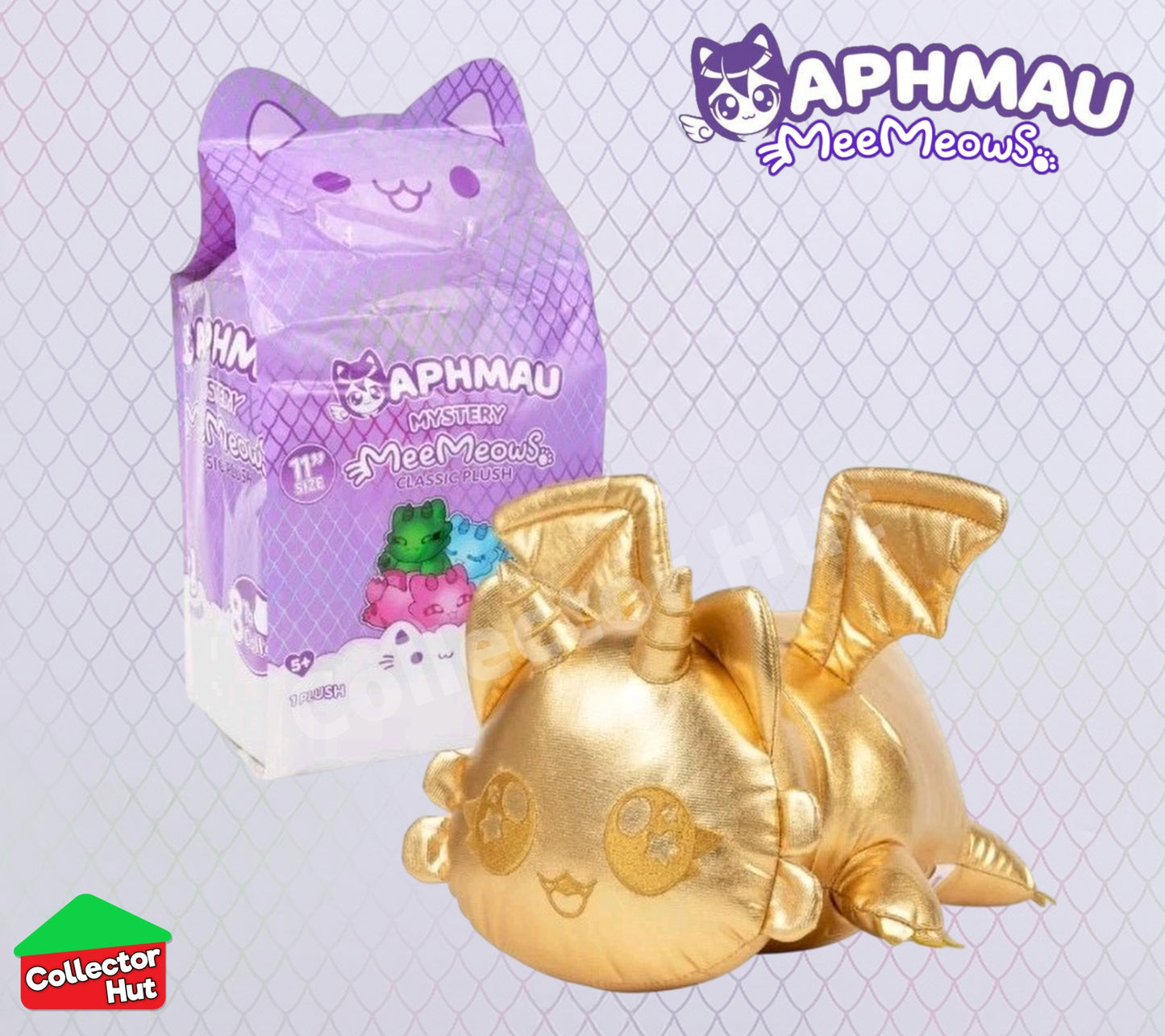 Aphmau MeeMeows Mystery 11" Plush Litter 9 Gemstone Dragons IDENTIFIED
