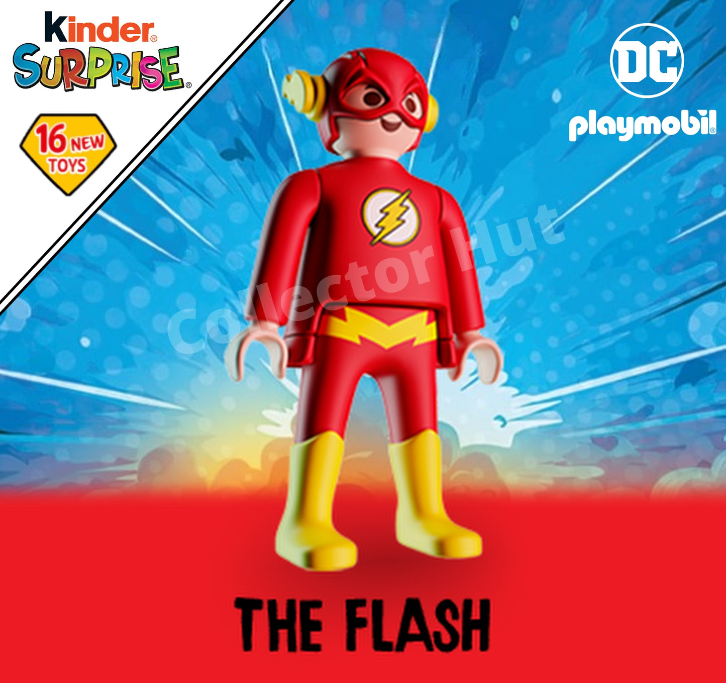 Kinder Egg DC Playmobil Mini Action Figures IDENTIFIED