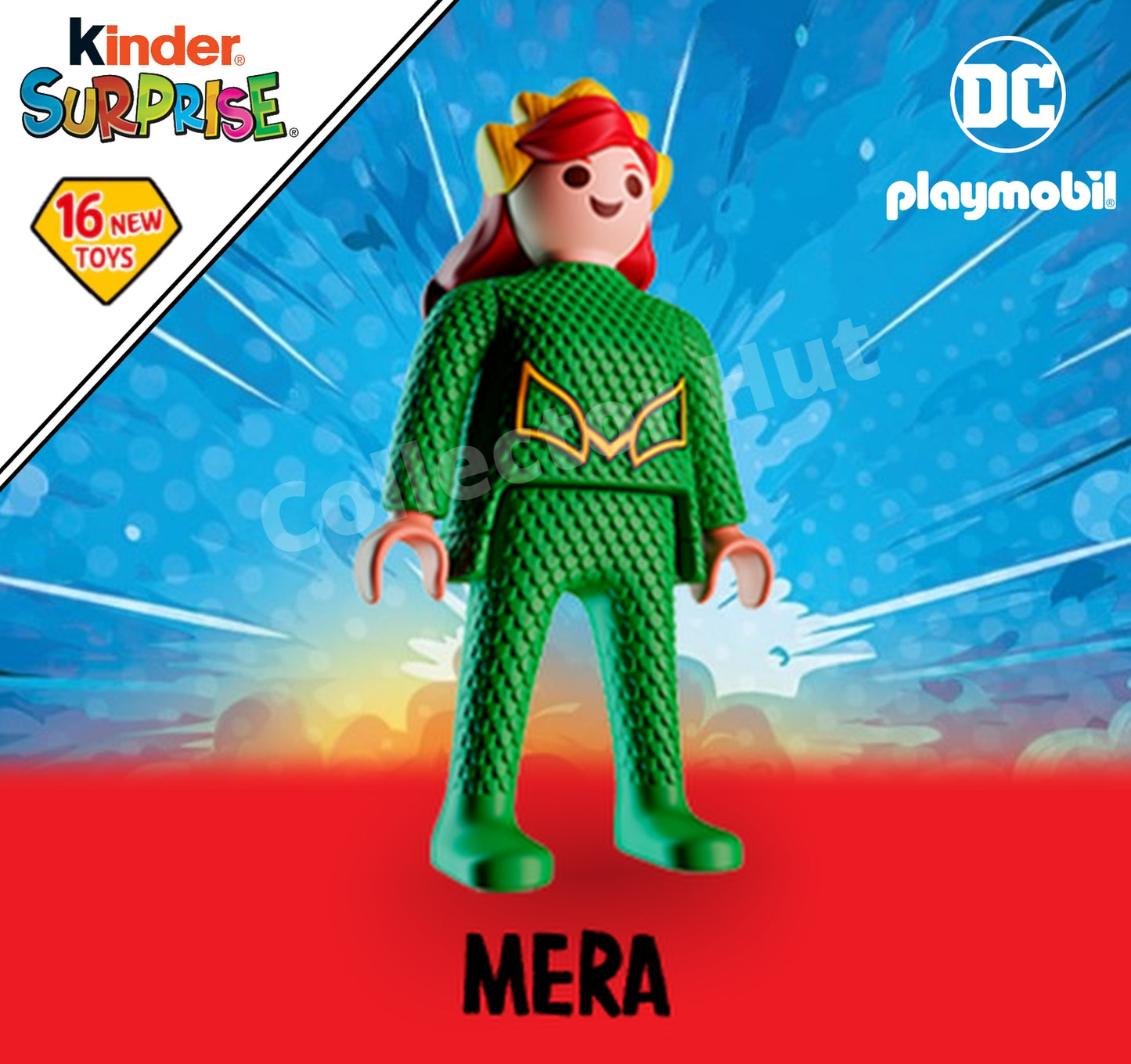 Kinder Egg DC Playmobil Mini Action Figures IDENTIFIED