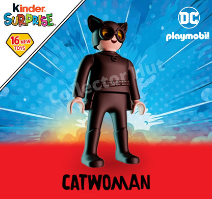 Kinder Egg DC Playmobil Mini Action Figures IDENTIFIED