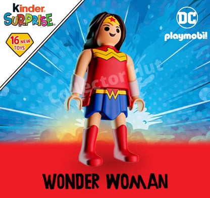 Kinder Egg DC Playmobil Mini Action Figures IDENTIFIED