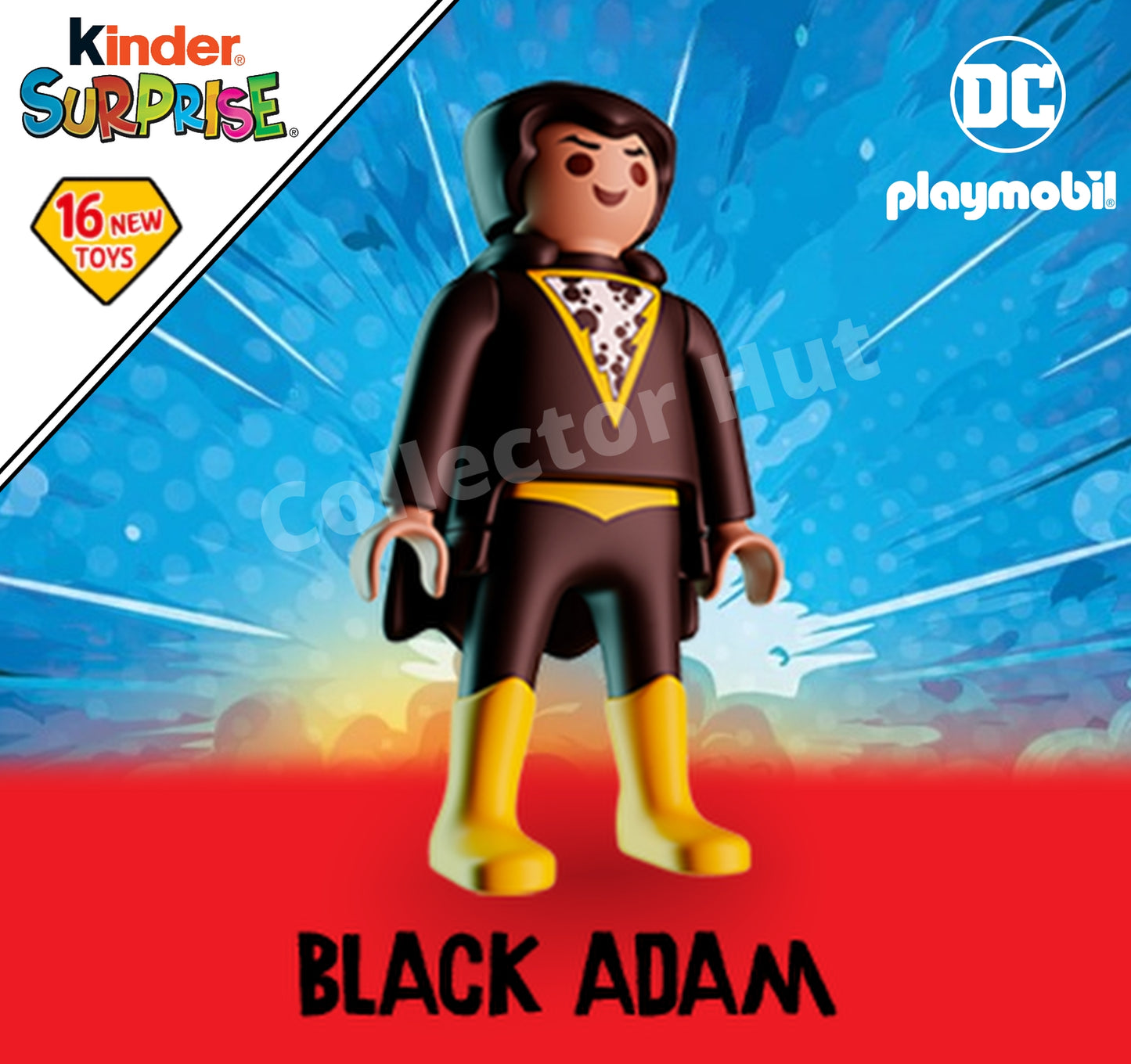 Kinder Egg DC Playmobil Mini Action Figures IDENTIFIED