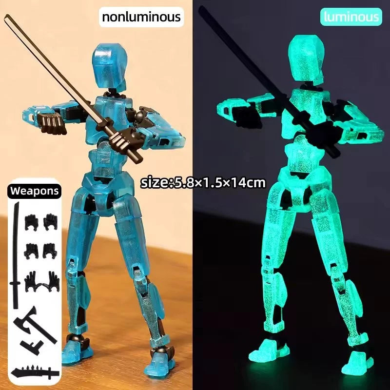 Shapeshift Robots Constructable Posable Action Figures for Art & Build Play