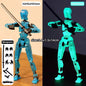 Shapeshift Robots Constructable Posable Action Figures for Art & Build Play