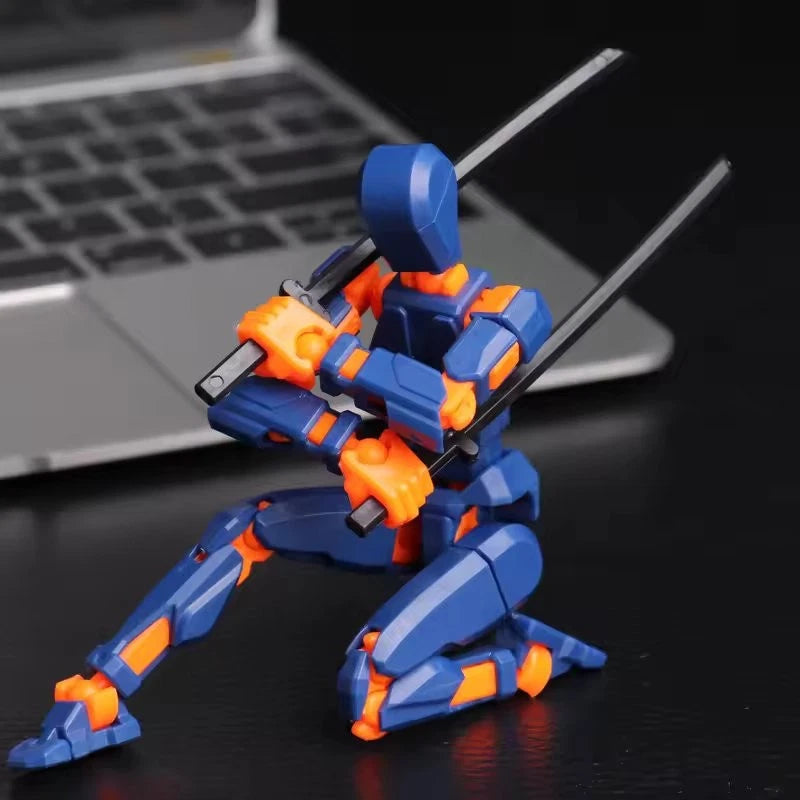 Shapeshift Robots Constructable Posable Action Figures for Art & Build Play