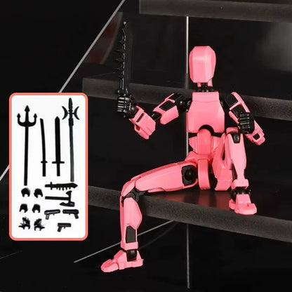 Shapeshift Robots Constructable Posable Action Figures for Art & Build Play