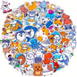 Awesome Stickers Novelty Anime Cartoon Animals Artistic 100's to Choose From