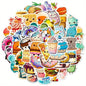 Awesome Stickers Novelty Anime Cartoon Animals Artistic 100's to Choose From