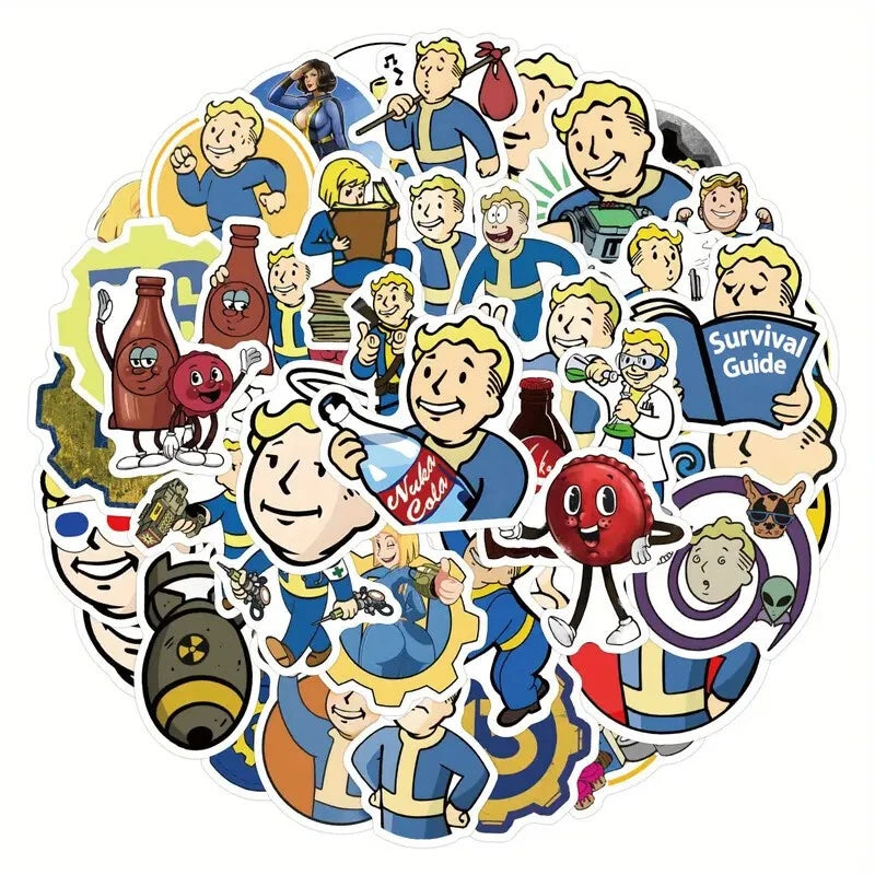 Awesome Stickers Novelty Anime Cartoon Animals Artistic 100's to Choose From