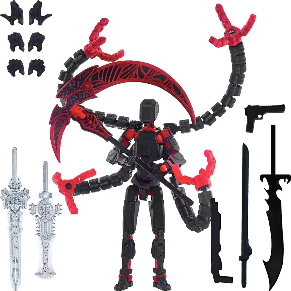 Shapeshift Robots Constructable Posable Action Figures for Art & Build Play