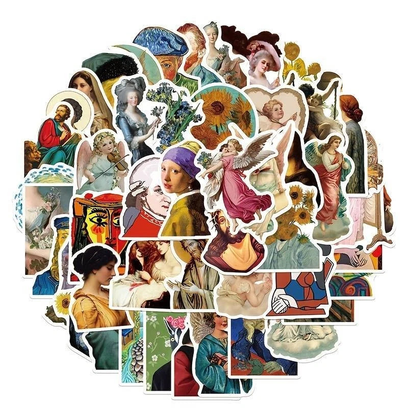 Awesome Stickers Novelty Anime Cartoon Animals Artistic 100's to Choose From