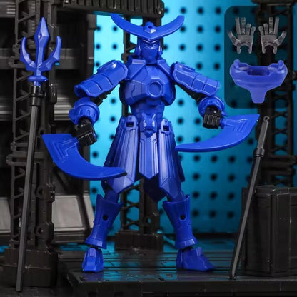 Shapeshift Robots Constructable Posable Action Figures for Art & Build Play
