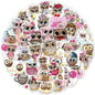 Awesome Stickers Novelty Anime Cartoon Animals Artistic 100's to Choose From
