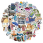 Awesome Stickers Novelty Anime Cartoon Animals Artistic 100's to Choose From