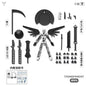 Shapeshift Robots Constructable Posable Action Figures for Art & Build Play