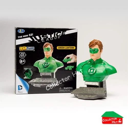 DC Justice League 3D Puzzle Bust The New 52! 72pcs Figurines Ornaments